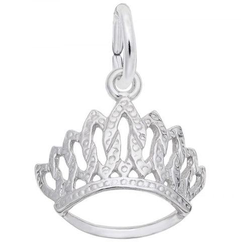 Sterling Silver Tiara Charm