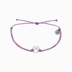 Lavender Wave Charm Bracelet