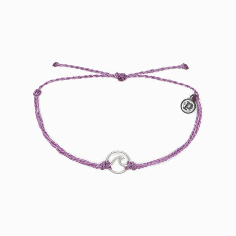 Lavender Wave Charm Bracelet