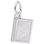 Sterling Silver Book Charm