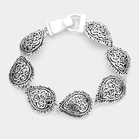 Teardrop Link Magnetic Bracelet