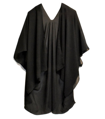 Kimono-Plain Black
