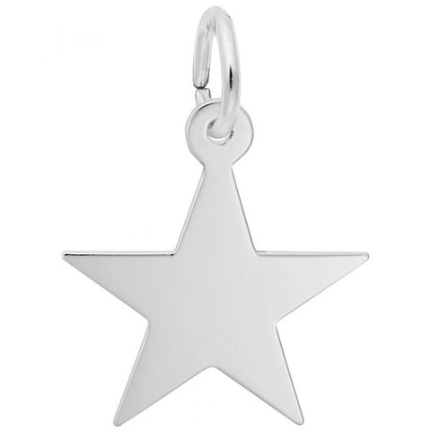 Sterling Silver Star-Classic Series Charm