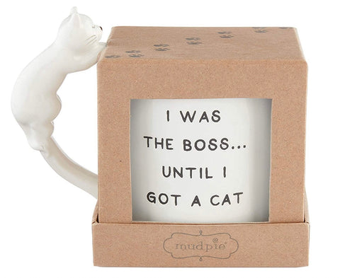 I Was the Boss Until I Got A Cat Coffee Mug
