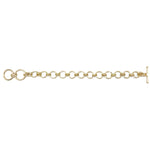 Anju Circular Gold Chain Link Bracelet