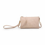 Riley Cool Pink Compartment Wristlet/Crossbody