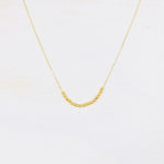 Goldtone Sterling Silver Chain w/ Ball Accent