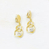 Fashion Dangle Clip On Earrings