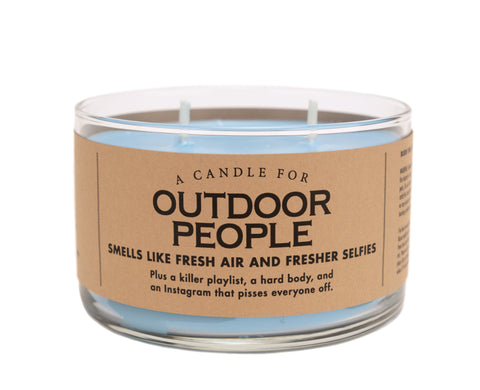 Outdoor People Candle