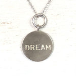 SS Dream Disc Necklace