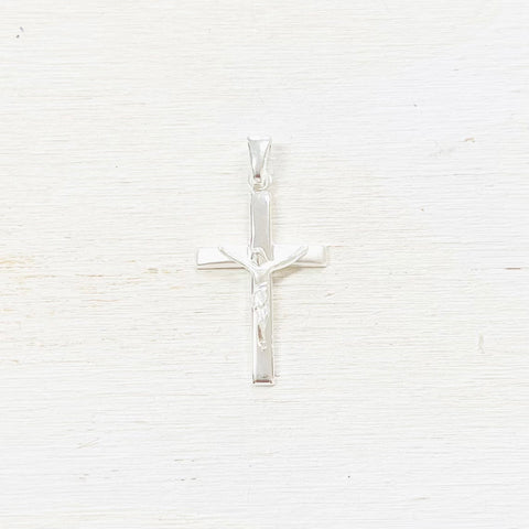 Sterling Silver Crucifix Pendant