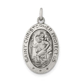 Sterling Silver Saint Christopher Charm
