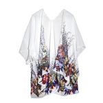 Kimono - White Garden