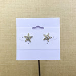 Fashion Starfish Sparkle Studs