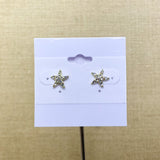 Fashion Starfish Sparkle Studs