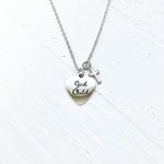 Princess Collection Heart God Child Children's Necklace