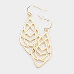 Fashion Abstract Leaf Dangle Earrings