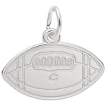 Sterling Silver College Football Charm