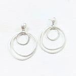 Fashion Multi Circle Dangle Earrings