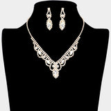 Fashion Rhinestone Necklace Set