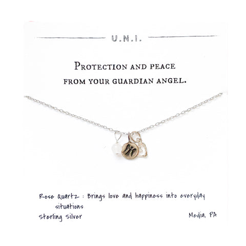 Protection And Peace From Your Guardian Angel Necklace