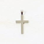 Stainless Steel Thick Cross Pendant