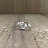 Sterling Silver Heart Ring