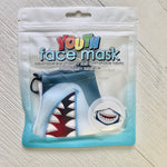Youth Shark Face Mask