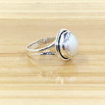 Sterling Silver Pearl Ring