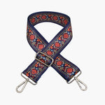 Boho Blue Guitar Strap