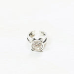 Fashion Clear Circle Stone Ring