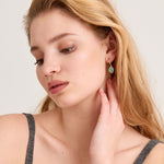 Tidal Abalone Mini Hoop Earrings