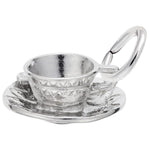 Sterling Silver Cup and Saucer Charm