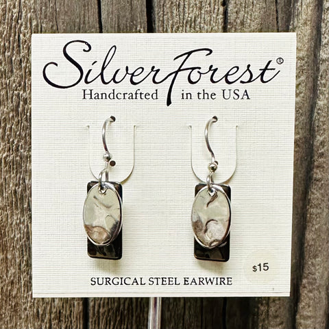 Silver Forest Silver Dangle Earrings