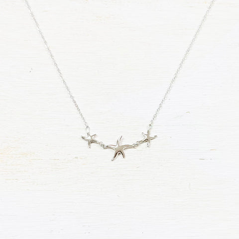 Sterling Silver Starfish Necklace