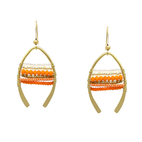 Fashion Beaded Dangle Earrings