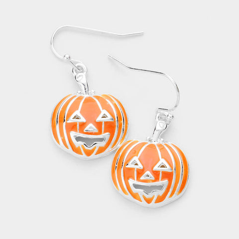Fashion Pumpkin Dangle Earrings