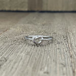 Sterling Silver Loose Knot Ring