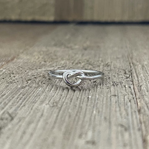 Sterling Silver Loose Knot Ring