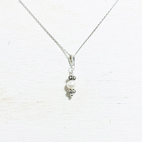 Sterling Silver Freshwater Pearl Necklace