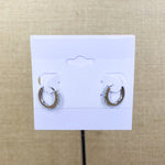 Fashion Crystal Huggie Hoops