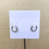 Fashion Crystal Huggie Hoops