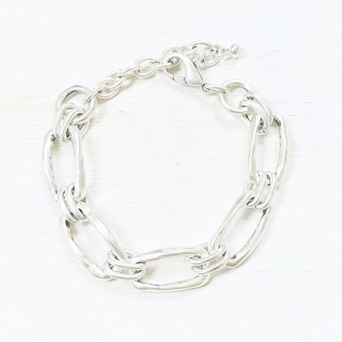 Fashion Rectangle Link Bracelet