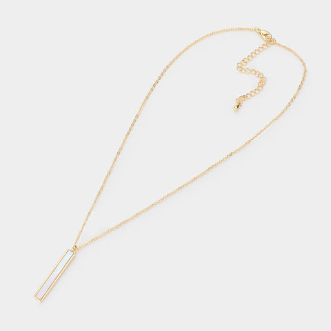 Fashion Mother of Pearl Pendant Necklace