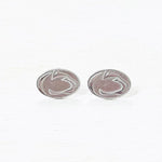 Sterling Silver Penn State Studs