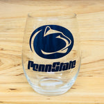 Penn State Stemless Wine Glass