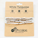White Turquoise Bracelet Set