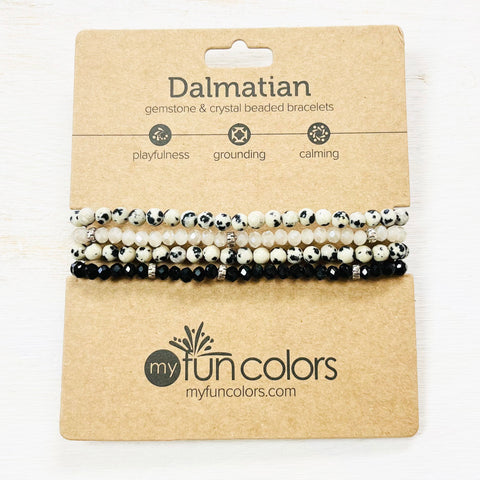 Dalmation Bracelet Set