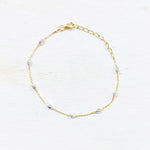 SS Gold Plated Bracelet