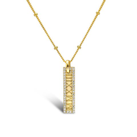 Sterling Silver Gold Plated 2023 Necklace